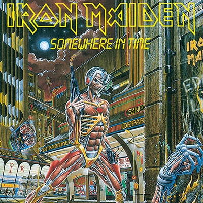 iron maiden british heavy metal letras canciones somewhere in time sexto album discografia banda inglaterra internacional metalzone