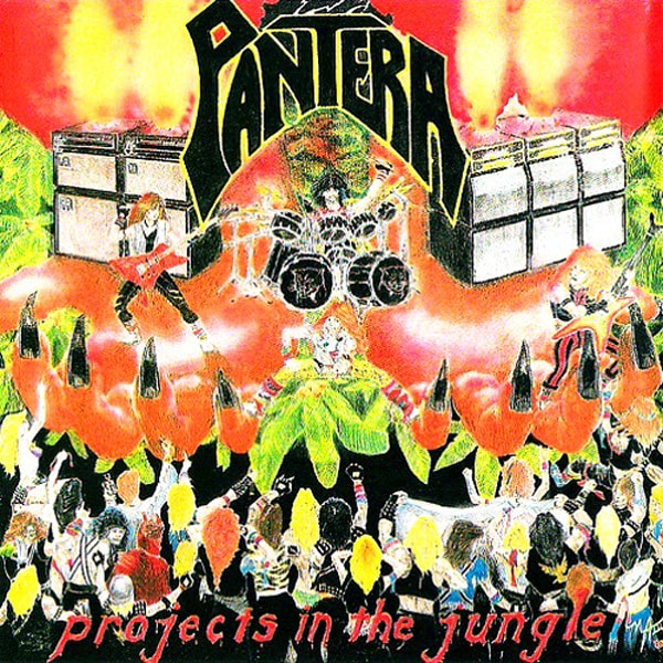 pantera projects in the jungle album glam groove metal letras canciones segundo disco discografia banda estados unidos internacional metalzone