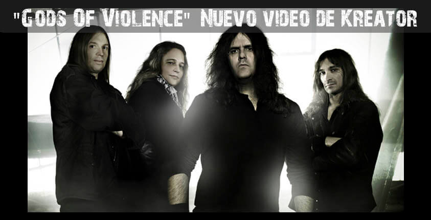 kreator nuevo video gods of violence thrash metal gotica virtual noticias metalzone