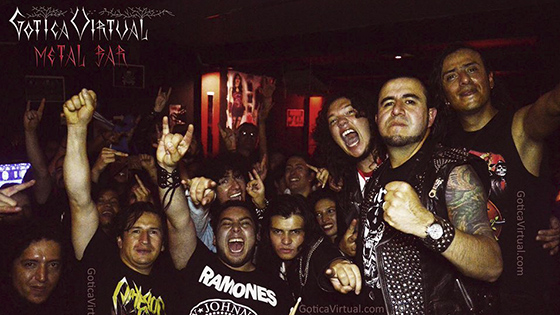 metaleros rockeros mechudos toques metal death thrash black cuadra picha americas bogota colombia