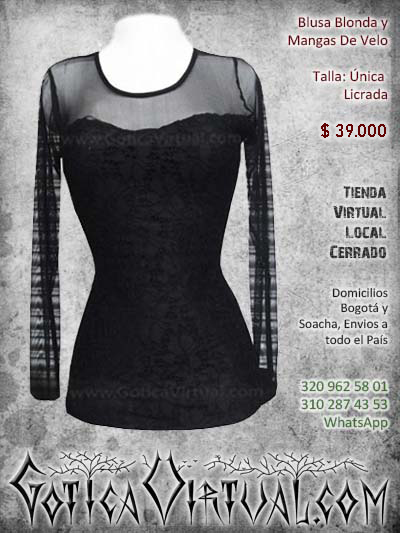 blusa blonda mangas velo ropa bogota envios a todo el pais ventas mujer hermosa manizales