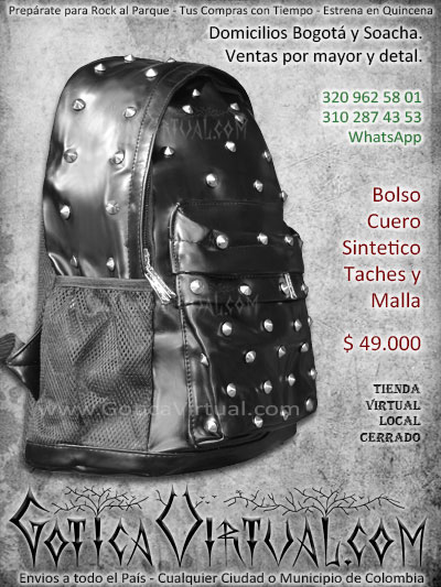 maletas bolsos negro cuero escolar domicilios bogota medellin cali cucuta santander pasto manizales