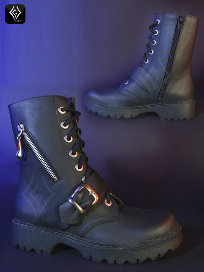 botas cuero negras mate cortas cremallera envios nacionales domicilios bogota soacha