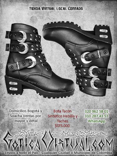 botas tacon hebillas tienda online domicilios entrega puerta bogota ciudades municipios colombia