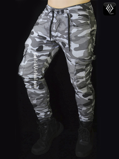 camuflado gris manchas pantalon ajustado cordon graduable envios nacionales domicilios bogota soacha