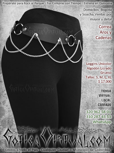 correa bogota rockera metalera femanina dama bonitos accesorios envios juanchito envigado chigorodo tunja cucuta armenia pasto bucaramanga cartagena ventas por mayor