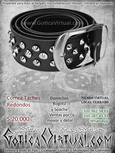 correa taches redondos cuero domicilios bogota soacha medellin cucuta cali pasto colombia manizales