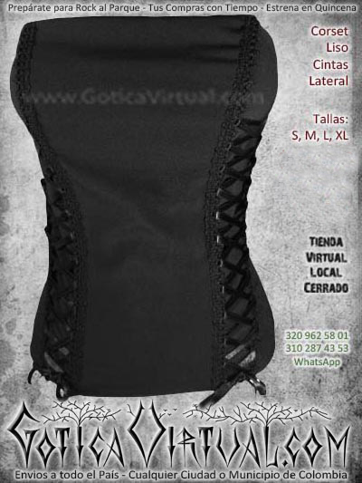 corset cintas laterales liso bogota femenino economico dark bodega ventas online envios a todo el pais cali cucuta cauca narino neiva tunja colombia