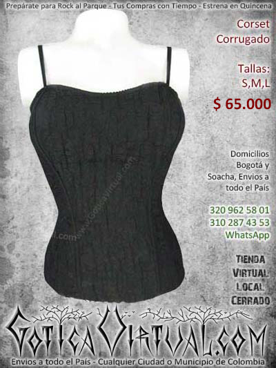corset corrugado bogota ropa femenina sexy pasto domicilios medellin cali cartago cucuta bucaramanga pereira valledupar