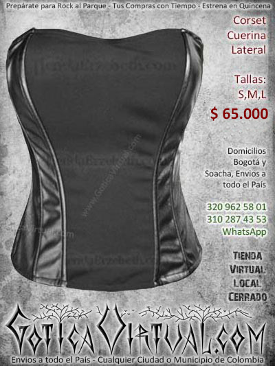 corset tela cuerina combinado disenos domicilios sexy bogota medellin cali pereira manizales bucaramanga