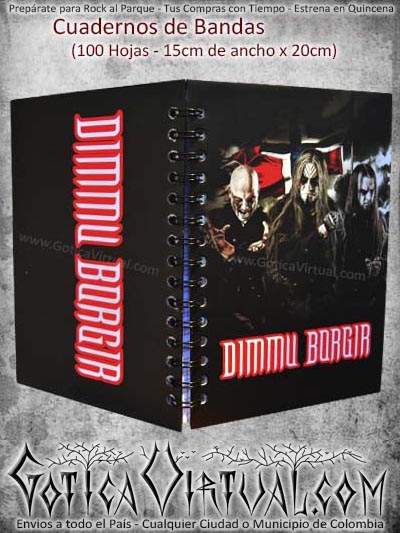 cuaderno nuevo bandas dimmu borgir escolar domicilios bogota soacha cali medellin colombia cucuta pasto