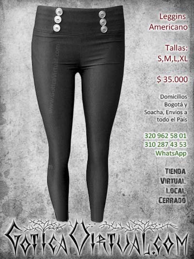 leggins americano bogota drill botones medellin cali yopal cartagena santamarta barranquilla domicilios