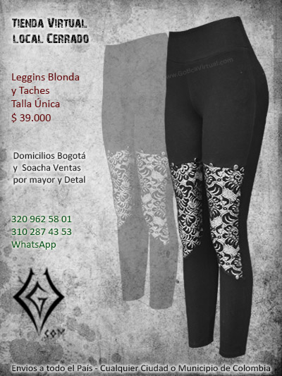 leggins blonda taches economico venta online envios bogota manizales armenia medellin cali tunja colombia