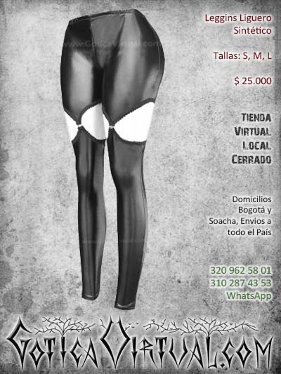leggins liguero sintetico negro pvc cuerina bogota mujer femenino baratos economico ventas online envios todo el pais medellin cucuta narino popayan villadeleyva colombia
