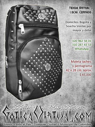 maleta taches pentagrama femenina bolso grande economico bonito venta online bogota armenia quindio medellin cali colombia