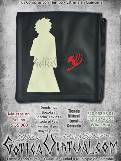 maleta morral economico anime relieve fairytail venta online envios bogota valle armenia santander valledupar zipaquira colombia