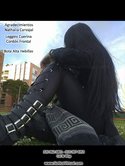 nathalia carvajal leggin cuerina cordon frontal botas altas hebillas domicilios bogota soacha chapinero galan galerias suba usme tunal envios todo el pais colombia