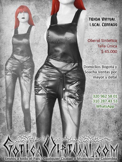 overol sintetico economico venta online envios bogota manizales armenia quindio colombia rock metal punk tienda online envios encargos