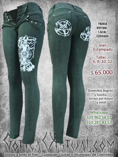 pantalon bogota jean verdes dama ajustados bonitos baratos licrados buena orma domicilios venecia olaya quiroga tunal kenedy