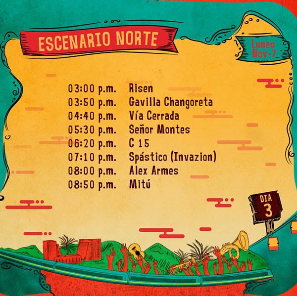 festival altavoz dia e lunes programacion ciudad medellin lugar aeroparque juan pablo II noviembre mitu alex armes via cerrada spastico eventos metalzone